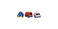 Small World Toys Emergency & Construction Truck Tailgate Trios - Set of 6