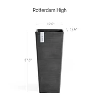 Ecopots Rotterdam Durable Indoor and Outdoor Rectangle Planter