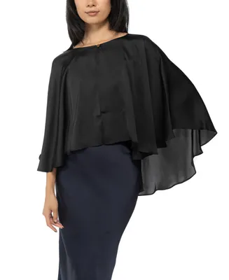 Giani Bernini Women's Satin Capelet Evening Wrap with Closure