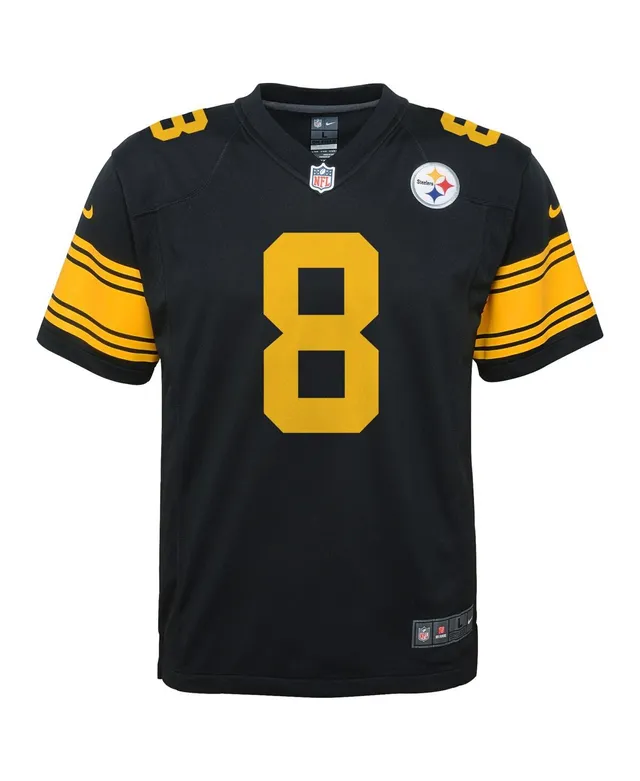 Youth Pittsburgh Steelers Mitchell Trubisky Nike Black Game Jersey