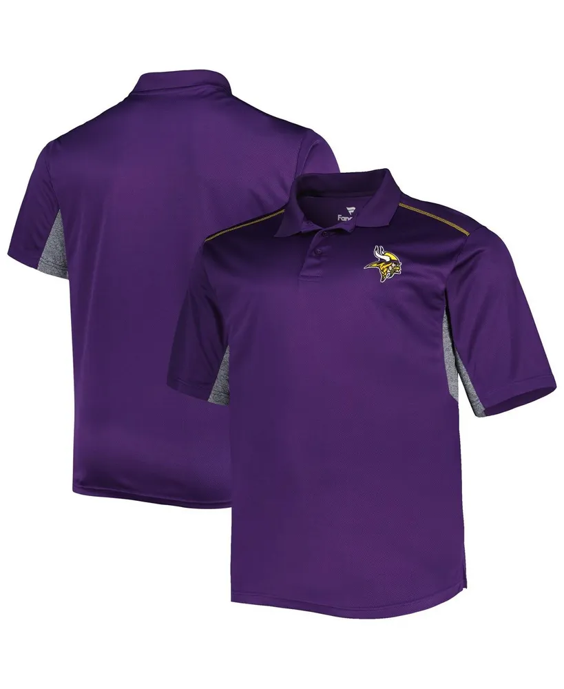 Minnesota Vikings Tommy Bahama Big & Tall Sport Palmetto Palms Polo - Black