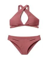 Demi Two Piece Top Bottom Swimwear Set