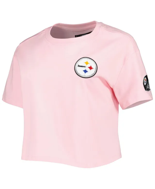 Pro Standard Women's Pink Kansas City Chiefs Cropped Boxy T-shirt