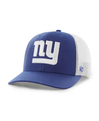 Men's '47 Brand Royal, White New York Giants Trophy Trucker Flex Hat