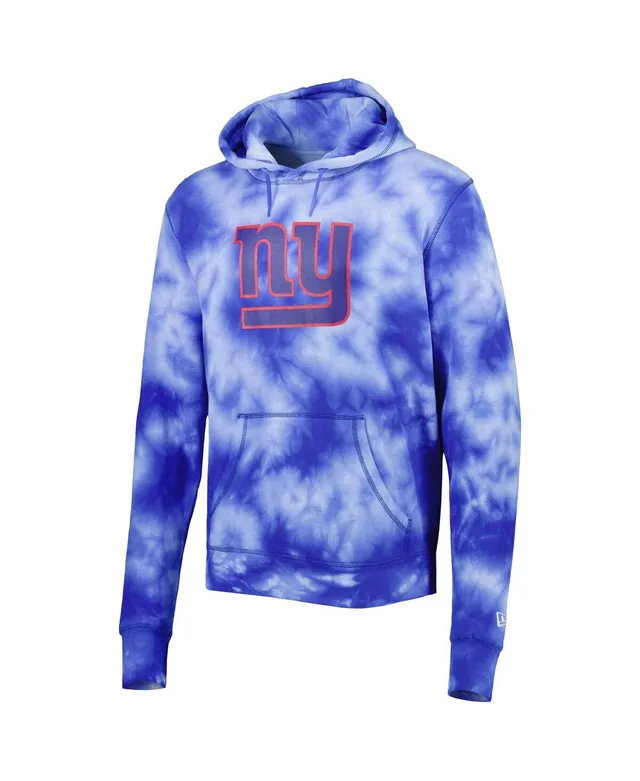 Men's New Era Royal Buffalo Bills Team Tie-Dye Pullover Hoodie