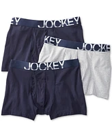 Jockey ActiveStretch 4" Boxer Brief - 3 Pack