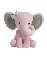 Bedtime Originals Twinkle Toes Pink Plush Elephant Stuffed Animal 10 Inch- Hazel