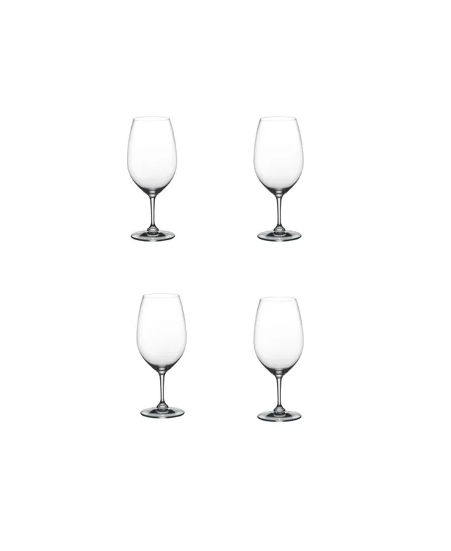 Longchamp Cristal D'Arques Set of 4 Wine Glasses - Macy's