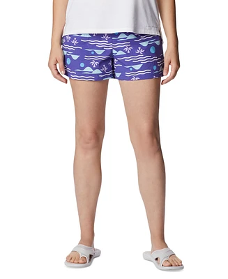 Columbia Women's Sandy River Ii Printed Mid-Rise Shorts