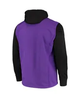 Men's Dunbrooke Purple, Black Minnesota Vikings Alpha Full-Zip Jacket