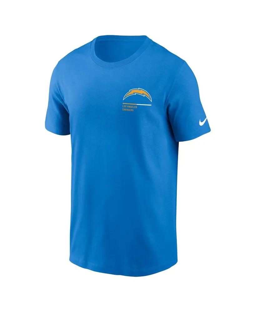Men's Nike Powder Blue Los Angeles Chargers Team Incline T-shirt