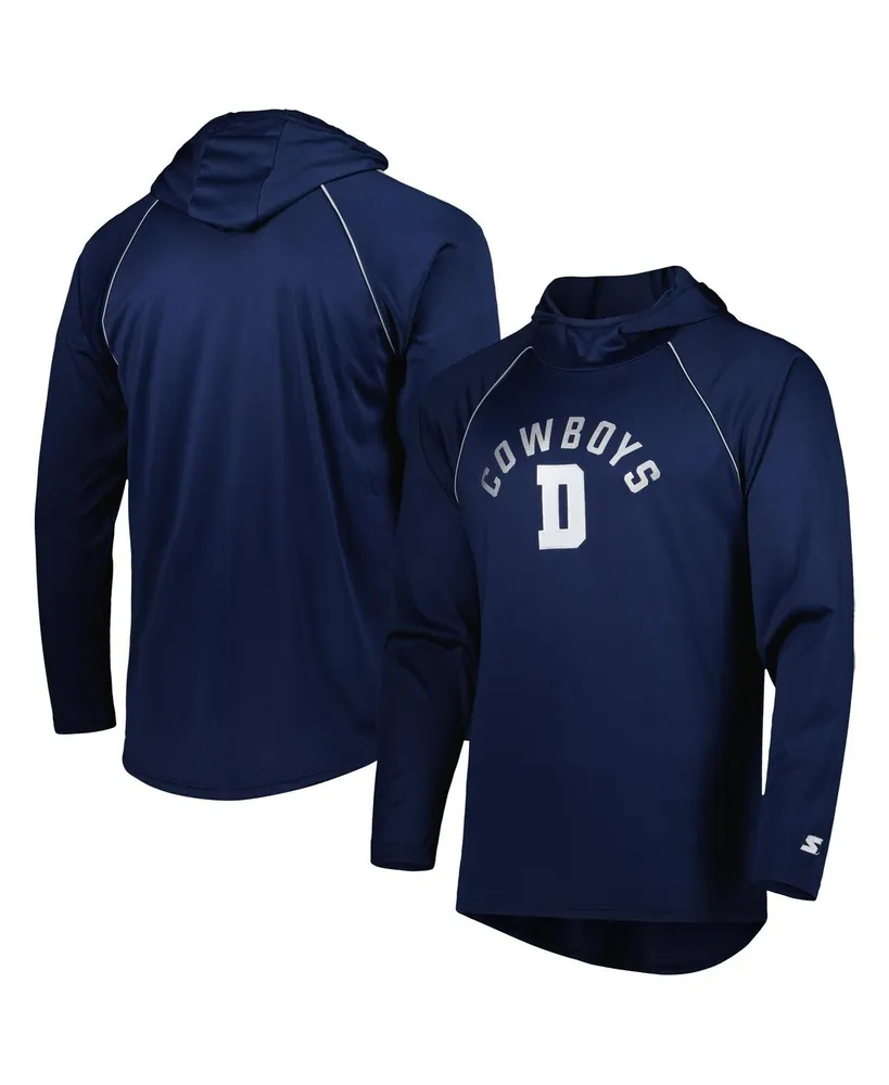 Men's G-III Sports by Carl Banks Navy Dallas Cowboys Extreme Full-Zip Hoodie