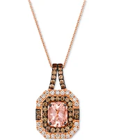 Le Vian Peach Morganite (1-1/3 ct. t.w.) & Diamond (1