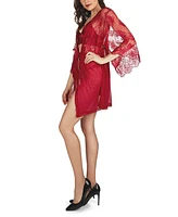 MeMoi Women's Celine Lace 3 Piece Lingerie Set