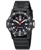 Luminox Men's 0321 Sea Turtle Black Rubber Bracelet Watch