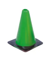 Kaplan Early Learning 12" Outdoor Durable Rainbow Cones - Set of 6