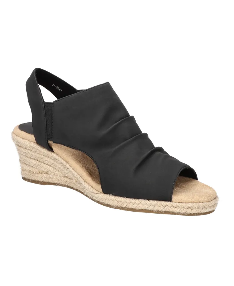 Easy Street Women's Teje Espadrille Wedge Sandals