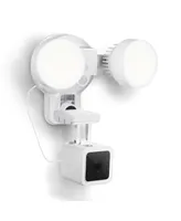Wasserstein 3-in-1 Wired Floodlight, Charger and Mount for Wyze Cam V3 - 2000 lumens Powerful Floodlight (White) (Camera Not Included)