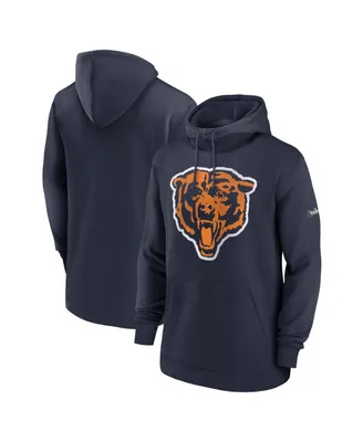 Men's Nike Navy Chicago Bears Classic Pullover Hoodie