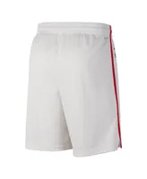 Men's Nike White, Blue Philadelphia 76ers 2022/23 City Edition Swingman Shorts