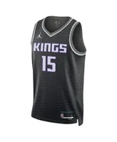 Men's Jordan Davion Mitchell Black Sacramento Kings 2022/23 Statement Edition Swingman Jersey