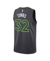 Men's Jordan Karl-Anthony Towns Charcoal Minnesota Timberwolves Statement Edition Swingman Jersey