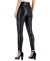 I.n.c. International Concepts Women's Faux-Leather Leggings, Created for Macy's