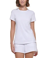 Calvin Klein Performance Women's Cotton Short-Sleeve Crewneck T-Shirt