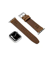 Timberland Unisex Ashby Brown Genuine Leather Universal Smart Watch Strap 22mm