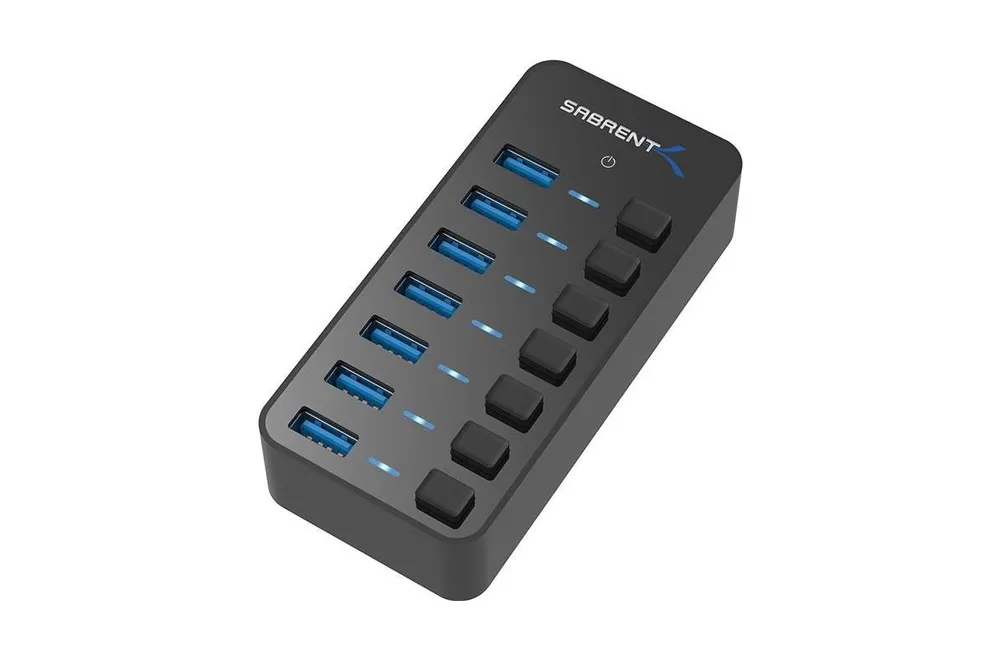 Sabrent Hb-BUP7 Individual Power Switches & LEDs 7-Port Usb 3.0 Hub