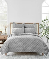 Levtex Velvet 3-Pc. Quilt Set