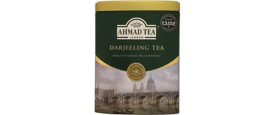 Ahmad Tea Darjeeling Black Loose Leaf Tea in Tin (Pack of 3)