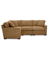 Radley Fabric -Pc. Sectional Sofa with Corner Piece