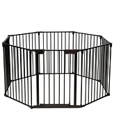 8 Panel Baby Safe Metal Gate Play Yard