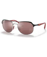 Ray-Ban RB3685M Scuderia Ferrari Collection 58 Unisex Polarized Sunglasses