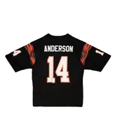 Men's Mitchell & Ness Ken Anderson Black Cincinnati Bengals 1981 Authentic Retired Player Jersey