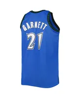 Men's Mitchell & Ness Kevin Garnett Blue Minnesota Timberwolves Big and Tall Hardwood Classics 2003-04 Swingman Jersey