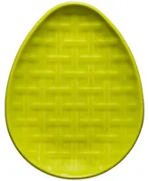 Fiesta Embossed Egg Plate