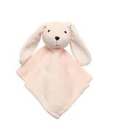 Lambs & Ivy Pink Bunny Soft Baby/Child/Toddler Plush Lovey Security Blanket