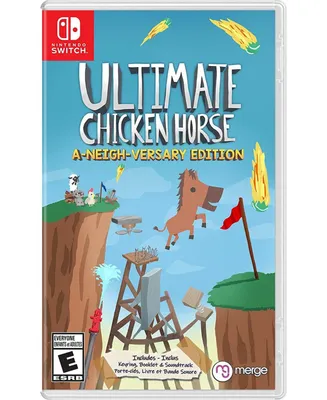 Crescent Marketing Ultimate Chicken Horse - A-Neigh-Versary Edition - Nintendo Switch