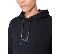 A|X Armani Exchange Men's Milano/New York Pullover Logo Hoodie