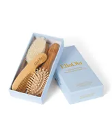 EllaOla 3-Piece Bamboo Brush & Comb Set