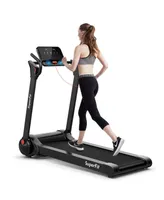 Costway 2.25HP Folding Electric Motorized Treadmill With Speaker