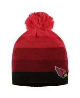 Women's Wear by Erin Andrews Cardinal Arizona Cardinals Ombre Pom Knit Hat and Scarf Set