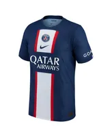 Men's Nike Blue Paris Saint-Germain 2022/23 Home Authentic Blank Jersey