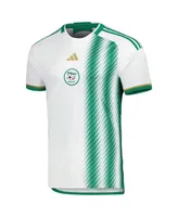 Men's adidas White Algeria National Team 2022/23 Home Replica Jersey