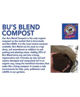 Malibu Compost 100507245 Bu's Blend Biodynamic Compost- 12 qt