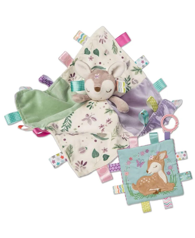 Mary Meyer Taggies Flora Fawn Character Blanket and Crinkle Me