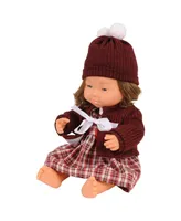 Miniland Girl Doll with Down Syndrome - 15" Doll with Outfit