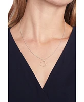 Tommy Hilfiger Open Heart Crystal Necklace